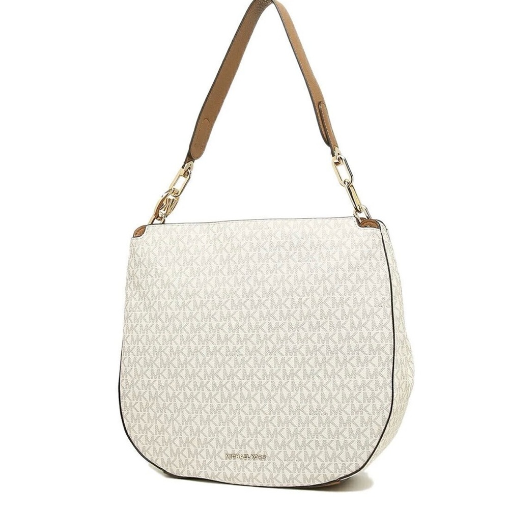 NWOT Michael  KORS Fulton Large Logo Shoulder Bag Handbag Hobo